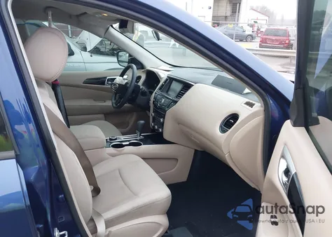 2017 Nissan Pathfinder S из США, поврежденный, VIN 5N1DR2MM2HC634495